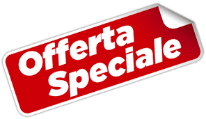 offerta speciale rettangolare