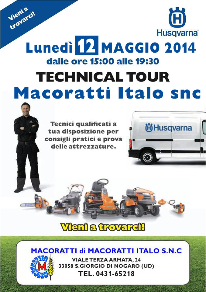 Technical Tour Husqvarna 2014